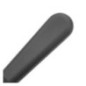 Couteau spatule coudé Hygiplas noir 100mm