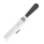 Couteau spatule coudé Hygiplas noir 100mm