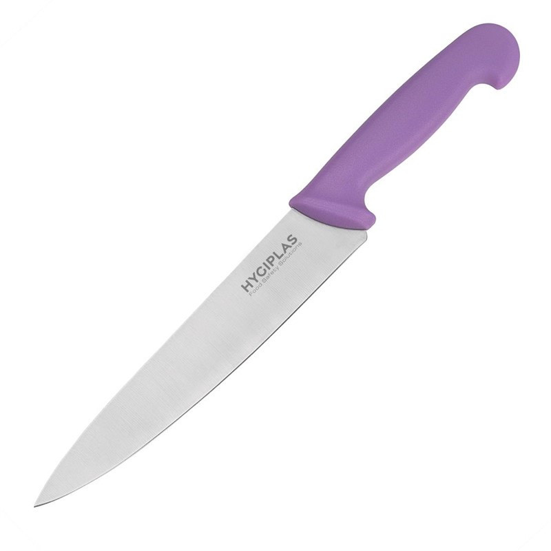 Couteau de cuisinier Hygiplas violet 21,5cm