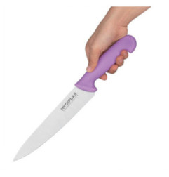 Couteau de cuisinier Hygiplas violet 21,5cm