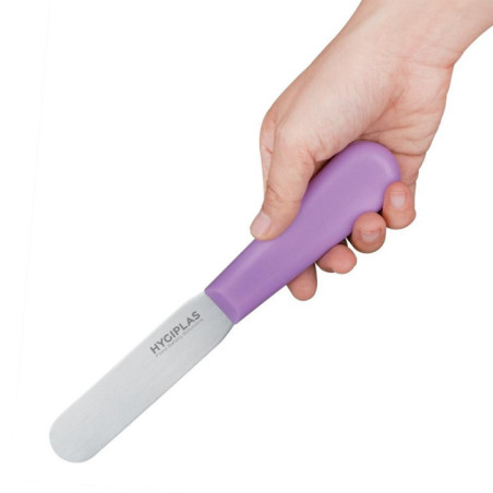 Couteau spatule Hygiplas violet 10cm
