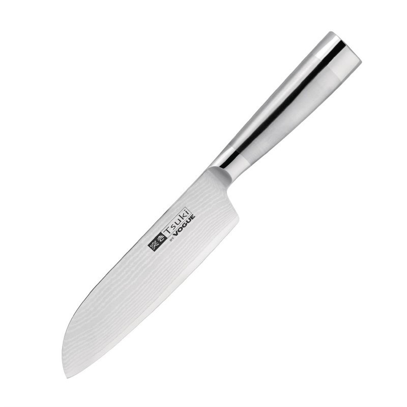 Couteau japonais Santoku Series 8 Vogue Tsuki 17,5cm