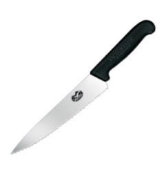 Couteau de cuisinier denté Fibrox Victorinox 190mm