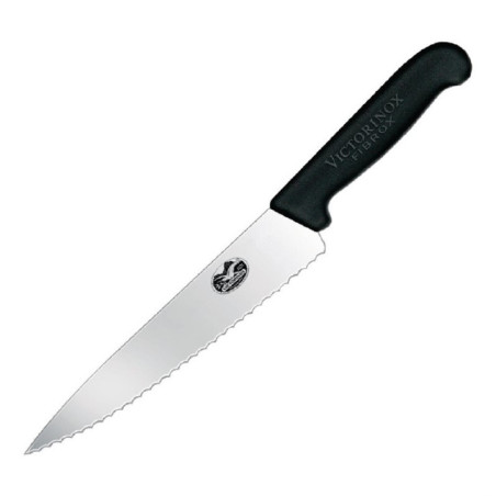 Couteau de cuisinier denté Fibrox Victorinox 220mm