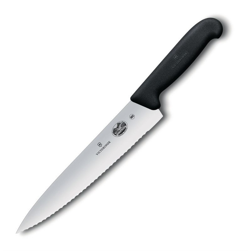 Couteau de cuisinier denté Fibrox Victorinox 255mm