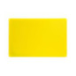 Planche à découper standard épaisse basse densité Hygiplas jaune