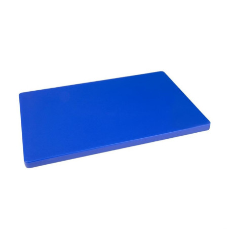 Planche à découper standard épaisse basse densité Hygiplas bleue