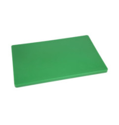 Planche à découper standard épaisse basse densité Hygiplas verte