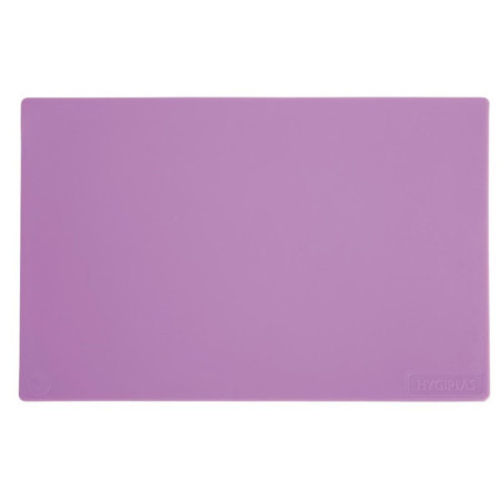 Planche à découper standard basse densité Hygiplas violette
