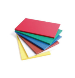 Planche à découper GN1/1 en polyéthylène haute densité Gastro M  jaune
