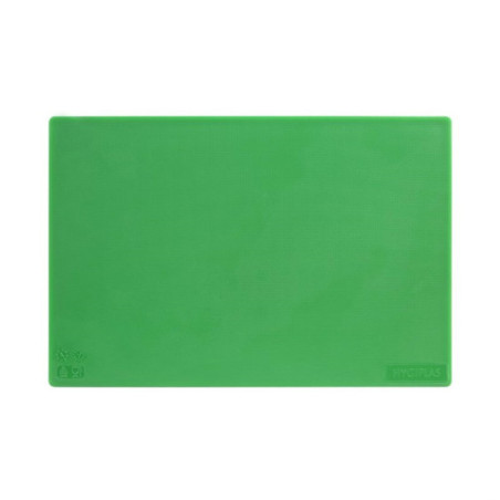 Planche à découper antibactérienne basse densité Hygiplas vert