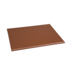 Petite planche à découper haute densité Hygiplas marron