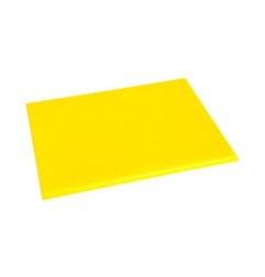 Petite planche à découper haute densité Hygiplas jaune