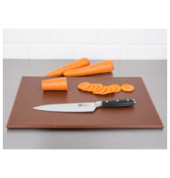 Planche à découper standard haute densité Hygiplas marron