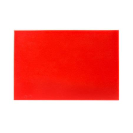 Planche à découper standard haute densité Hygiplas rouge