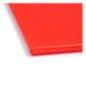Planche à découper standard haute densité Hygiplas rouge
