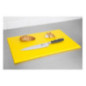 Planche à découper standard haute densité Hygiplas jaune