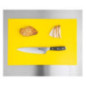 Planche à découper standard haute densité Hygiplas jaune