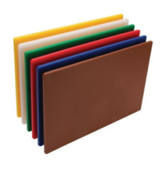 Lot de 6 planches à découper basse densité Hygiplas