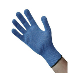 Gant anti-coupure bleu L