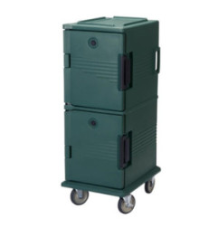 Chariot isotherme Cambro Ultra Camcart UPC800 granite vert