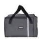 Sac à pizza isotherme Vogue gris 495 x 495 x 320 mm