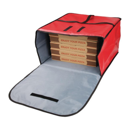 Grand sac à pizza isotherme 510x510x305mm Vogue