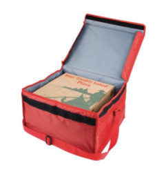 Grand sac de livraison pizza isotherme en nylon Vogue