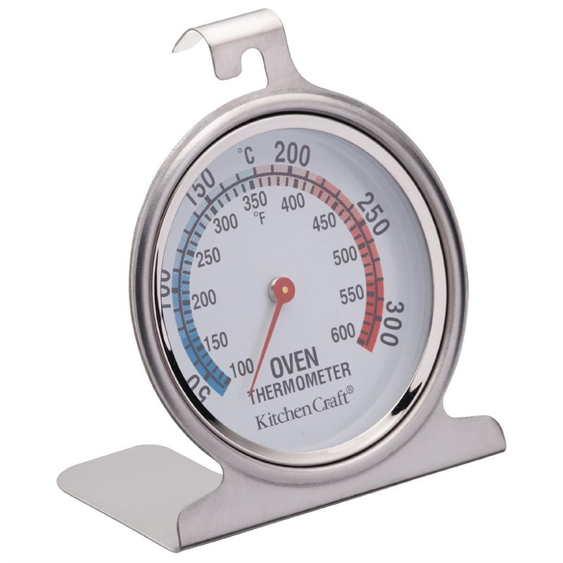 Thermomètre de four en Inox - +50° à 300° C