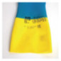 Gants étanches protection chimique légère bleus et jaunes Mapa Alto 405 M