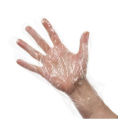 Gants jetables transparents (Lot de 100)