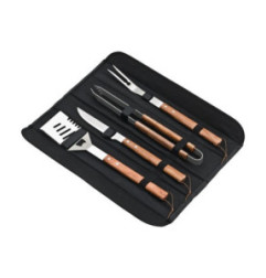 Kit barbecue 4 ustensiles Deglon 