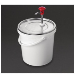 Distributeur de sauce à pompe Schneider 10L