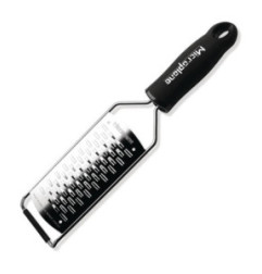 Râpe lame double tranchant Microplane Gourmet noire