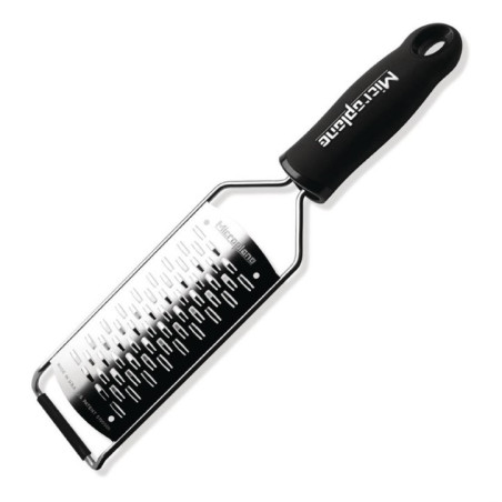 Râpe lame double tranchant Microplane Gourmet noire