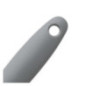 Grande spatule en silicone résistant à la chaleur Vogue grise