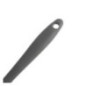 Mini spatule en silicone résistant à la chaleur Vogue grise