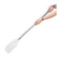 Spatule géante inox Vogue - Pleine