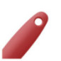 Grande spatule rouge en silicone 280mm