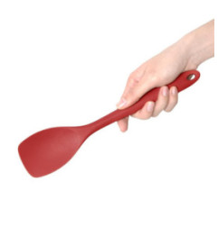 Spatule et cuillère rouge en silicone 280mm