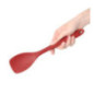 Spatule et cuillère rouge en silicone 280mm