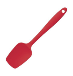 Mini spatule et cuillère rouge en silicone 200mm