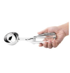 Portionneur à glace en inox 125ml Vogue