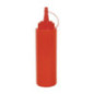 Distributeur de sauce Vogue 682ml rouge