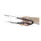 Pince de service à code couleur Hygiplas 300mm noire