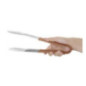 Pince de service à code couleur Hygiplas 300mm marron