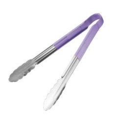 Pince de service code couleur Hygiplas 300mm violette