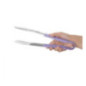Pince de service code couleur Hygiplas 300mm violette