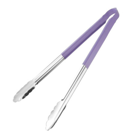 Pince de service code couleur Hygiplas 405mm violette
