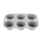 Plaque flexible en silicone 6 muffins Vogue 